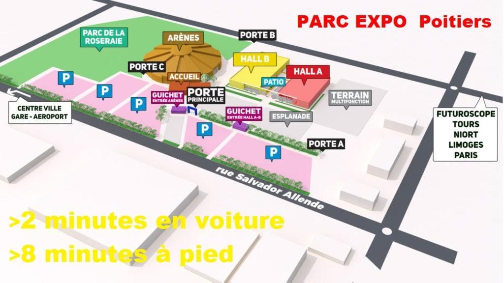 A Poitiers, 2 Chambres, Très Bel De 65 M2 Appartement *